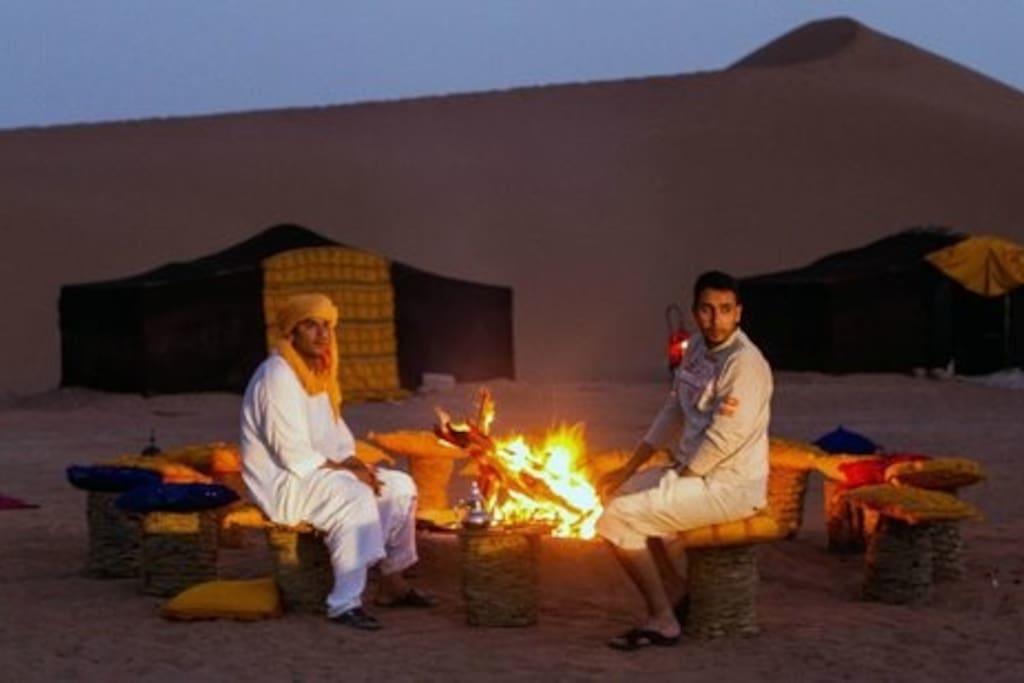 Camp Sahara Holidays M'Hamid Exterior photo